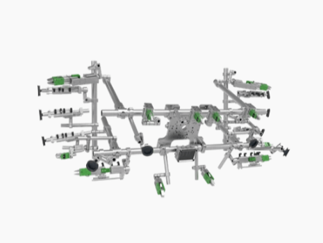 Componentes de herramientas de final de brazo (EOAT) para robots